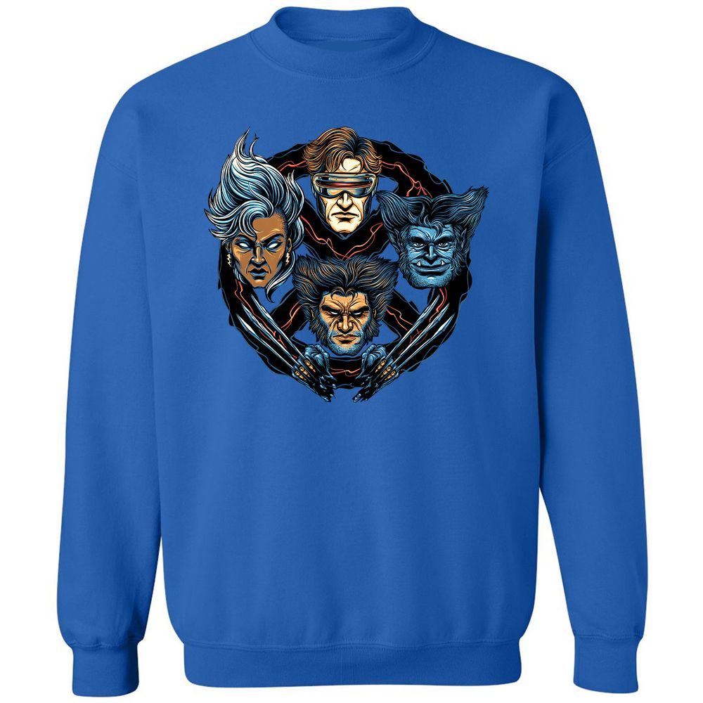 Classic Unisex Sweatshirt - 6X9XFKDL - Royal - 9