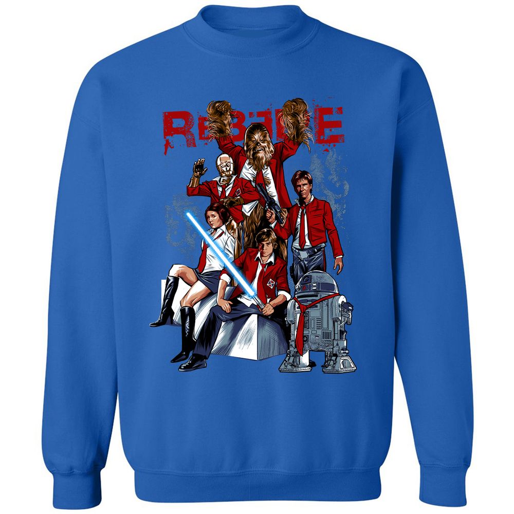 Classic Unisex Sweatshirt - YVY4UZBU - Royal - 9