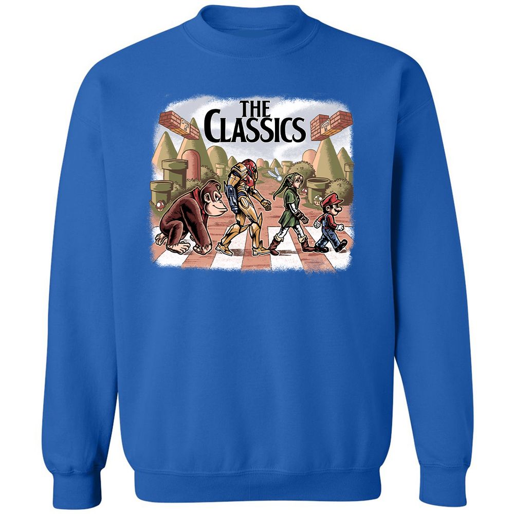 Classic Unisex Sweatshirt - TLSBRKJ1 - Royal - 9