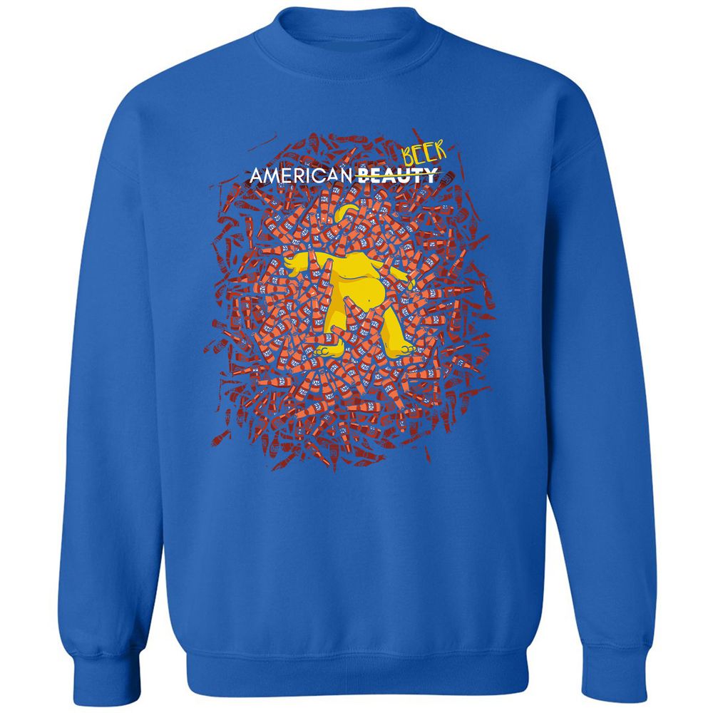 Classic Unisex Sweatshirt - KQEU8CWX - Royal - 9