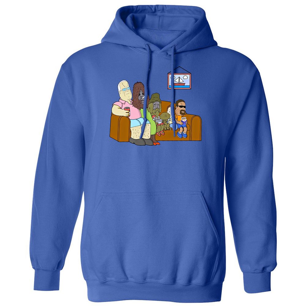 Classic Unisex Hoodie - 3UQCPCSB - Royal - 9