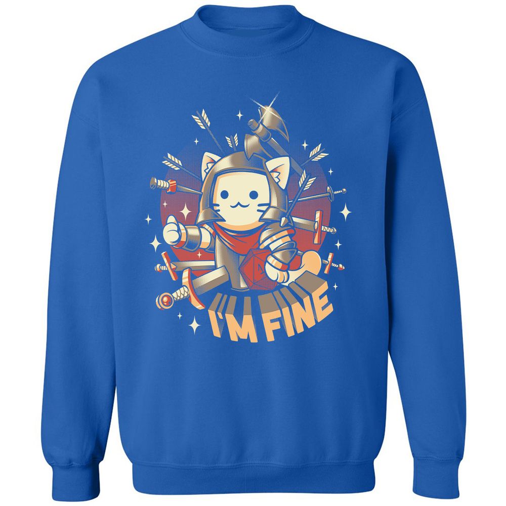 Classic Unisex Sweatshirt - SWTD5FPE - Royal - 9