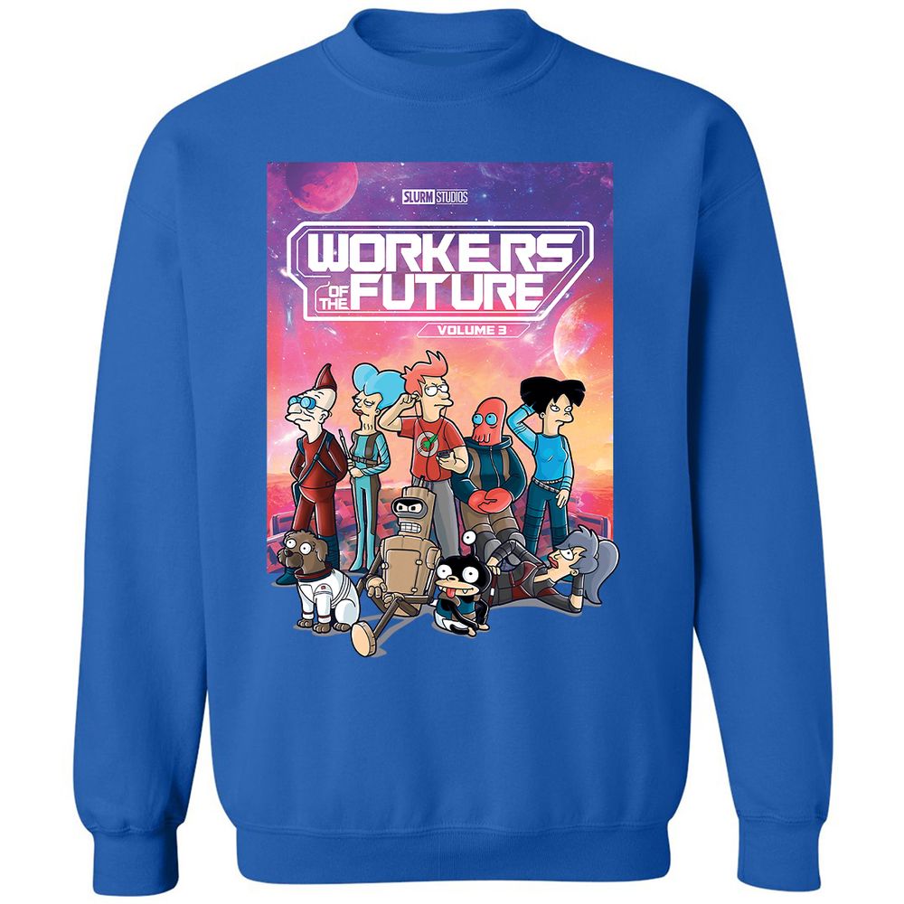 Classic Unisex Sweatshirt - EBXUEAPB - Royal - 9