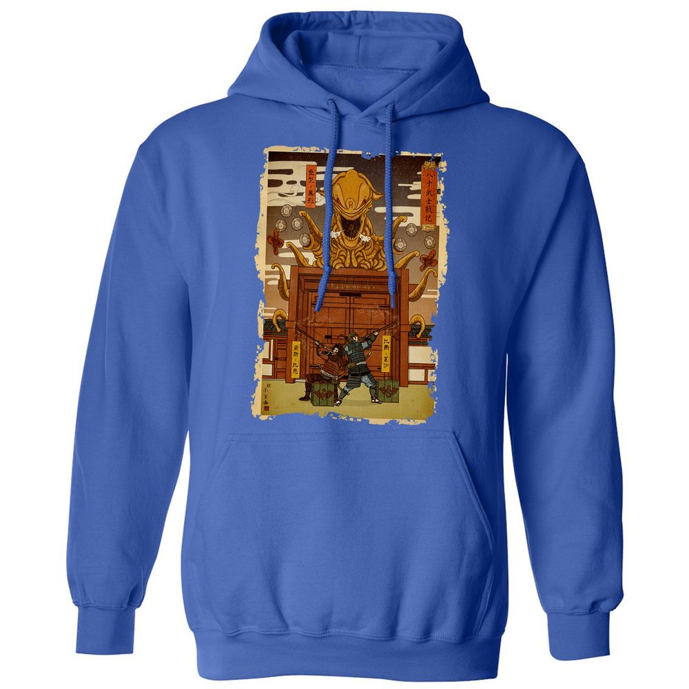Classic Unisex Hoodie - H8DP4MQD - Royal - 9
