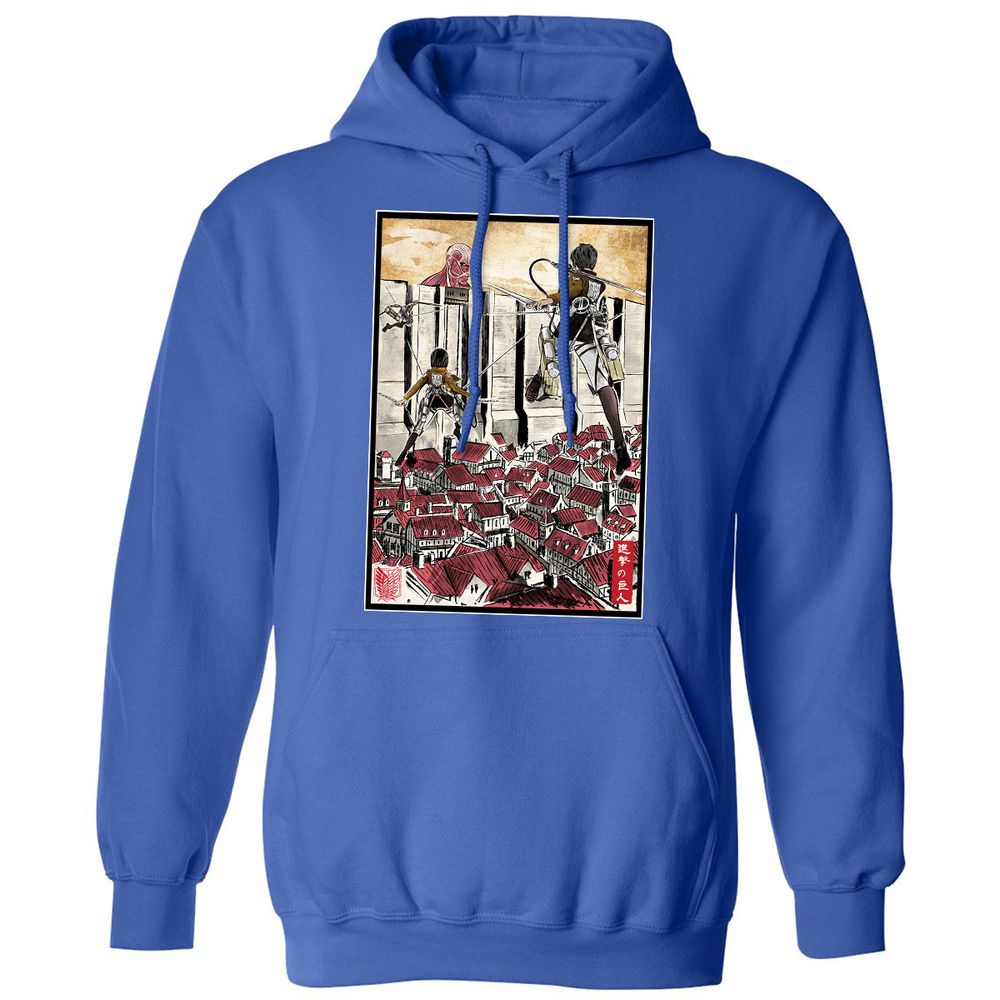 Classic Unisex Hoodie - DYAFCUB2 - Royal - 9