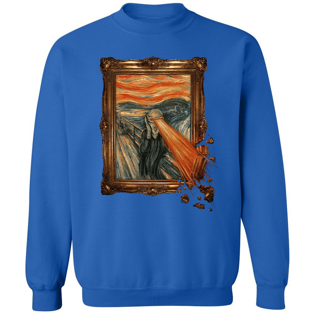 Classic Unisex Sweatshirt - DMUKSSRW - Royal - 9