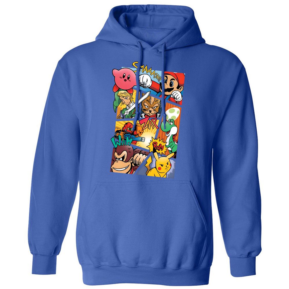 Classic Unisex Hoodie - GRF5GN1L - Royal - 9