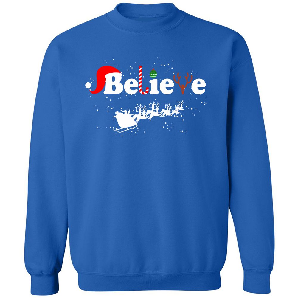 Classic Unisex Sweatshirt - KX5Q2LXY - Royal - 9