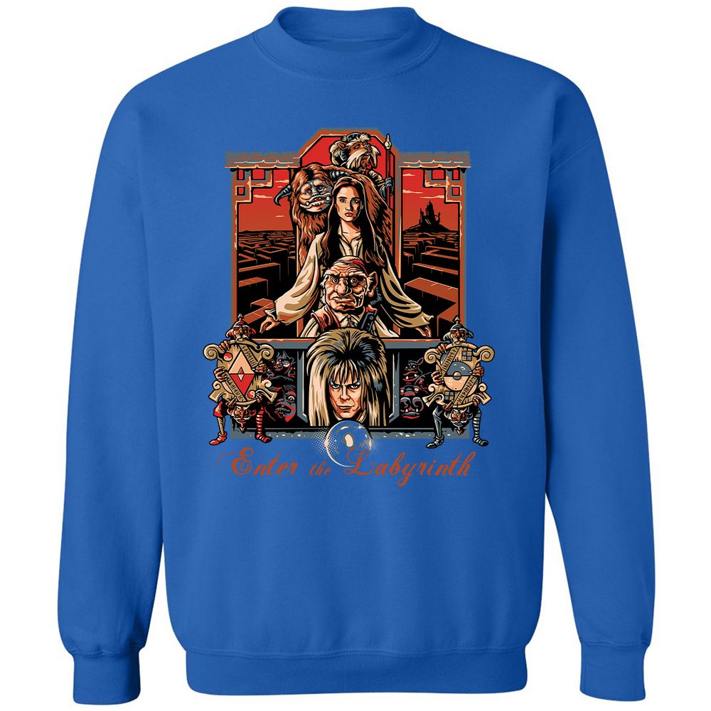 Classic Unisex Sweatshirt - TLQSRQA4 - Royal - 9