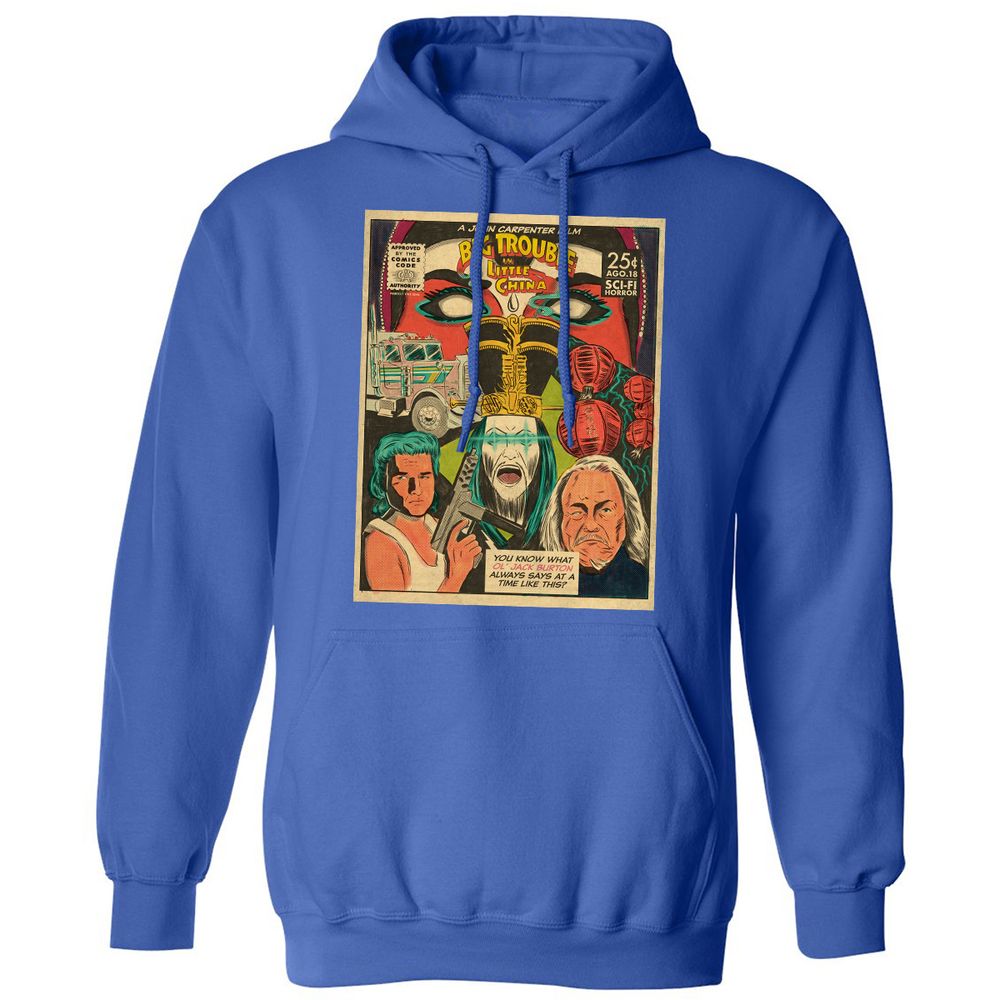 Classic Unisex Hoodie - E44BP3SR - Royal - 9