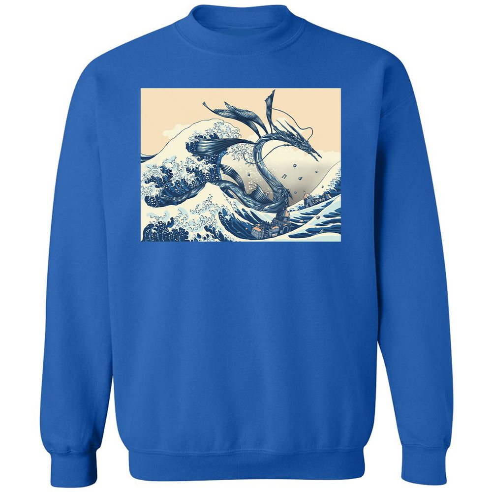 Classic Unisex Sweatshirt - P4Y1BWPE - Royal - 9