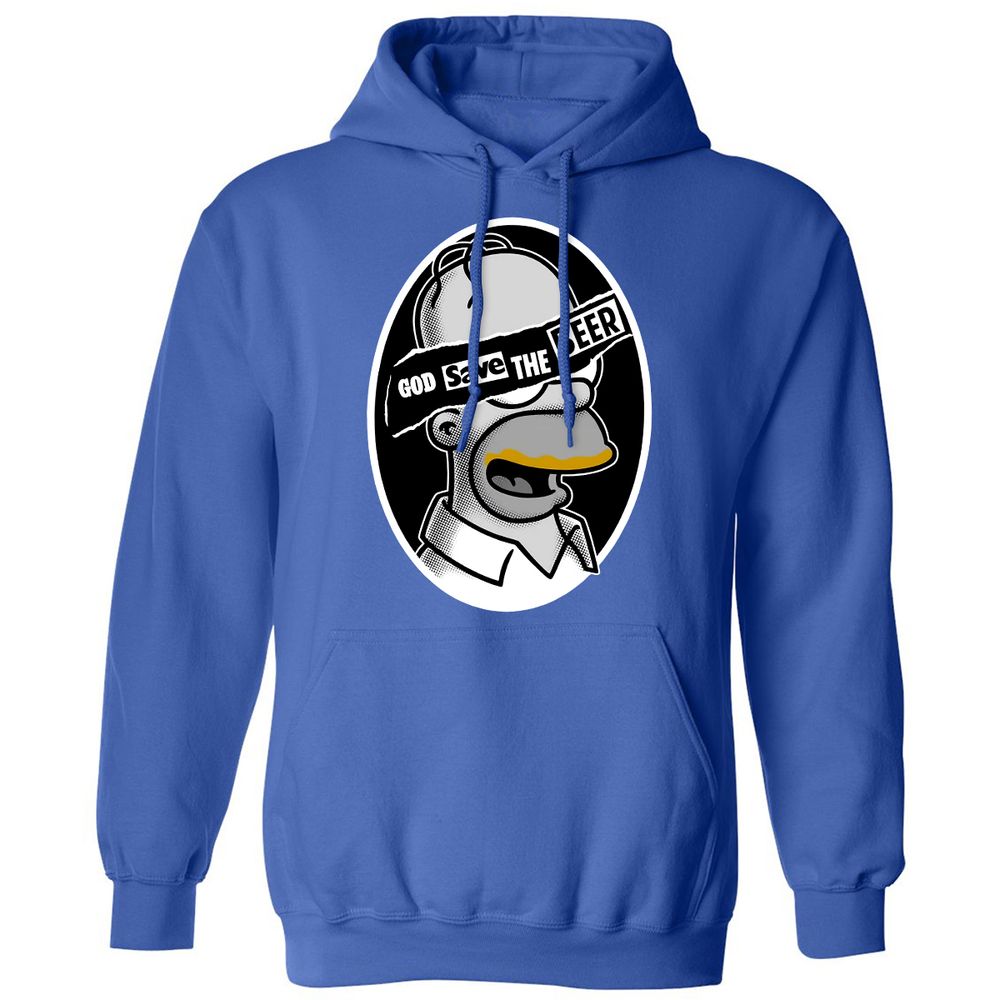 Classic Unisex Hoodie - ZNXPQWB8 - Royal - 9