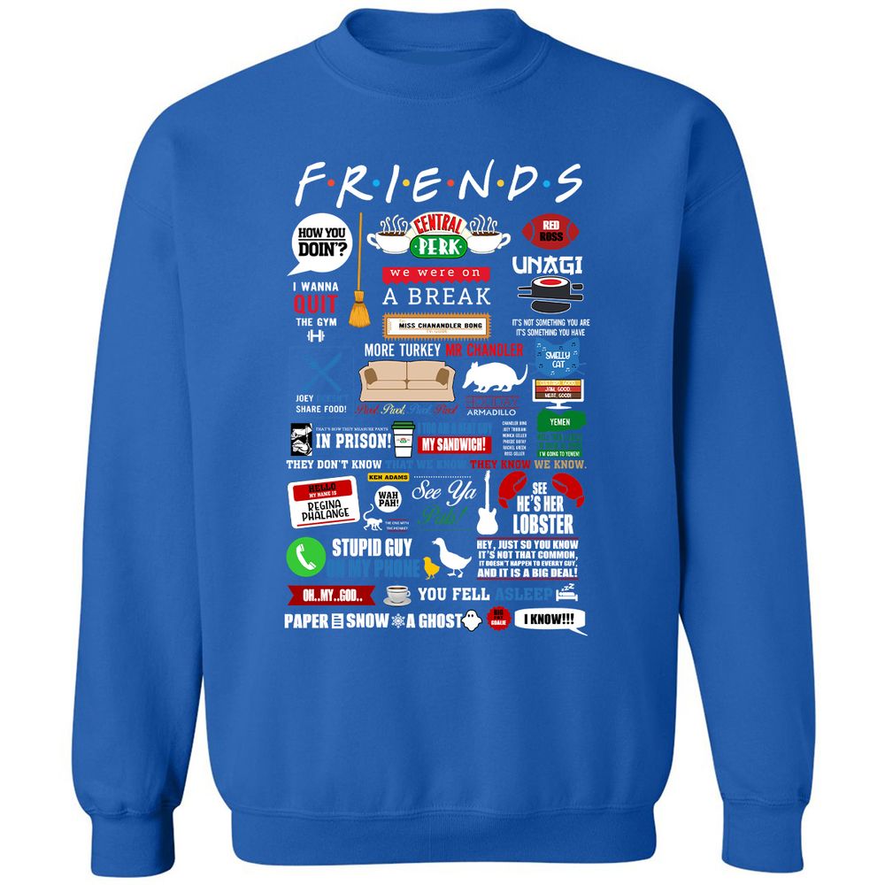 Classic Unisex Sweatshirt - HZKTA78V - Royal - 9