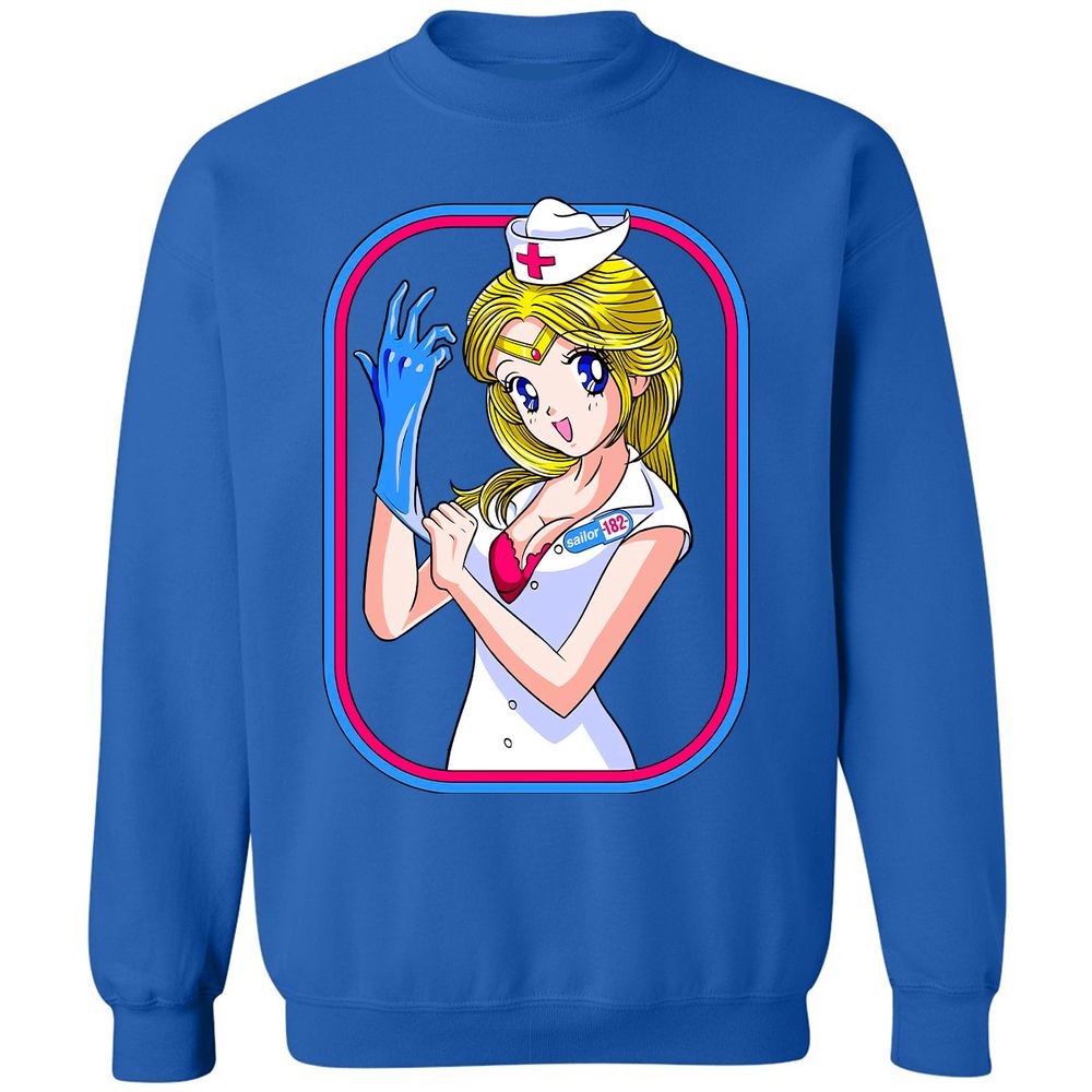 Classic Unisex Sweatshirt - YGB5FL96 - Royal - 9