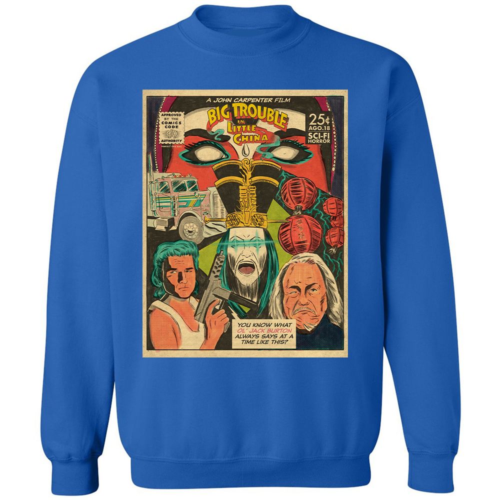 Classic Unisex Sweatshirt - H5BP6EF5 - Royal - 9