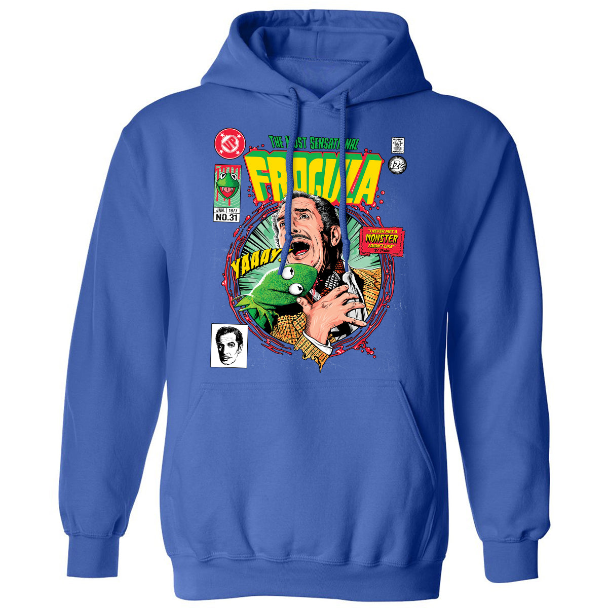 Classic Unisex Hoodie - DQ123HES - Royal - 9