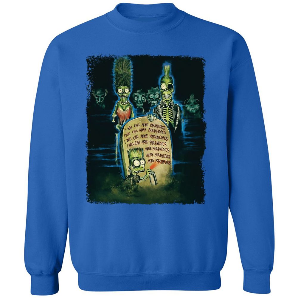 Classic Unisex Sweatshirt - PTJEV891 - Royal - 9