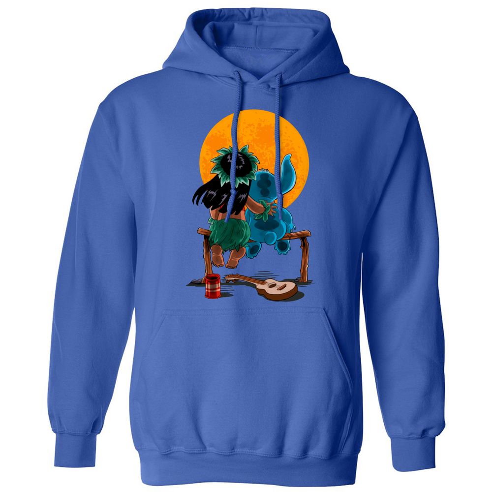 Classic Unisex Hoodie - PQE83S1W - Royal - 9