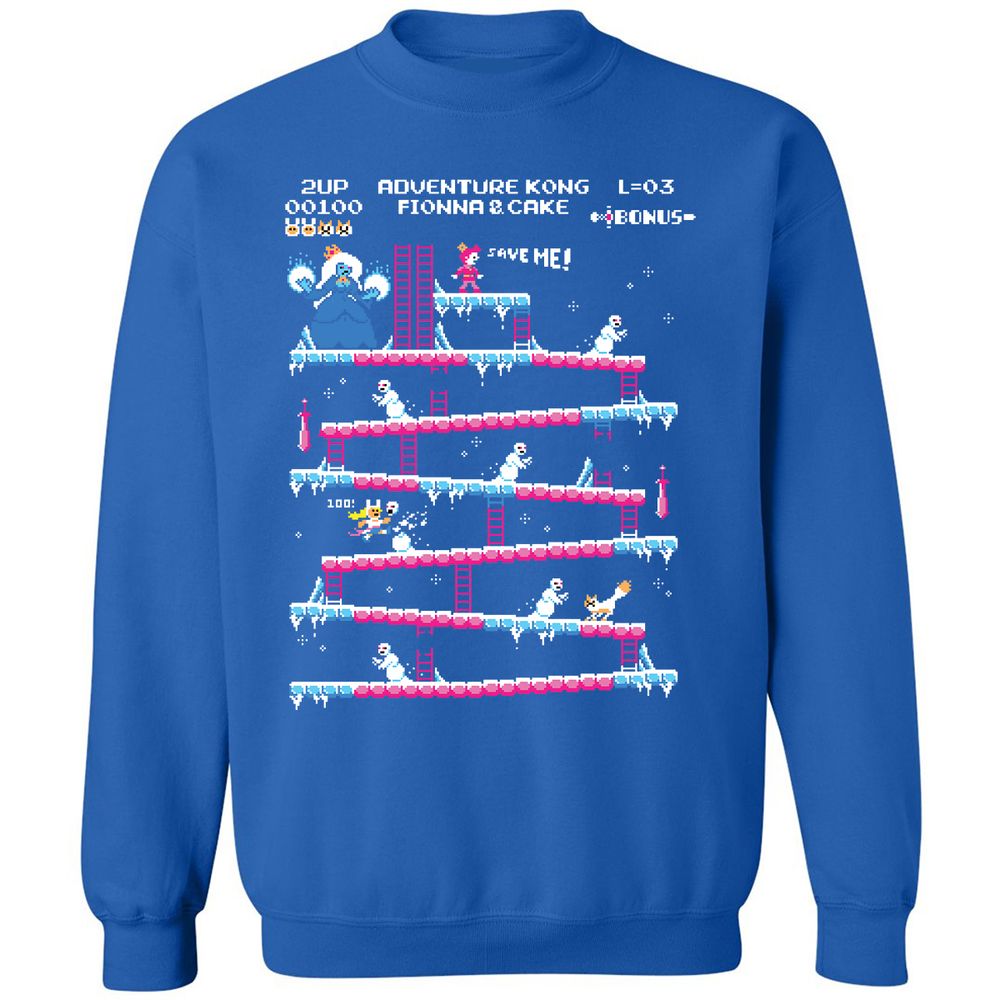 Classic Unisex Sweatshirt - D3G7648B - Royal - 9
