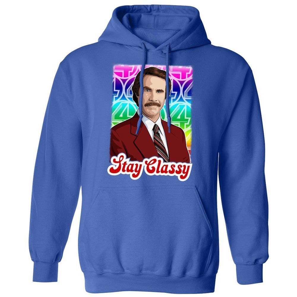 Classic Unisex Hoodie - XVA5S8A4 - Royal - 9