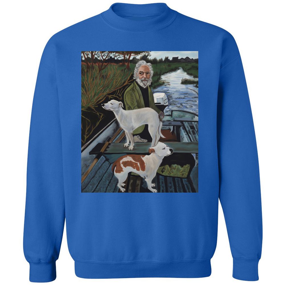 Classic Unisex Sweatshirt - QZ94E5WU - Royal - 9