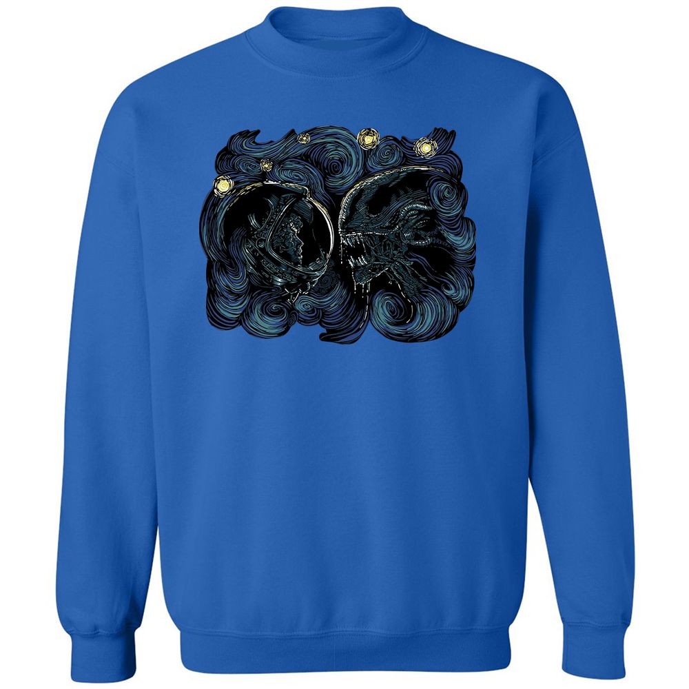 Classic Unisex Sweatshirt - Q8DFBDLT - Royal - 9