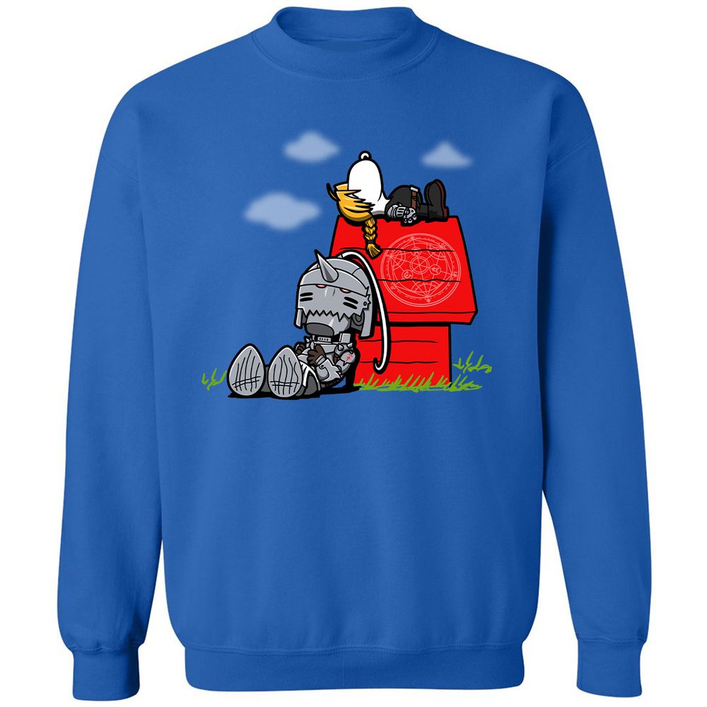 Classic Unisex Sweatshirt - ZV859MNW - Royal - 9