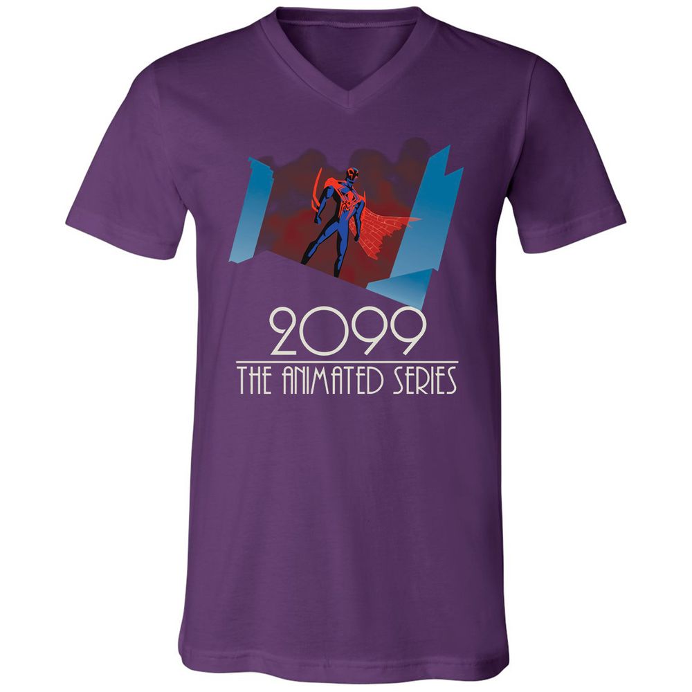 Unisex V-Neck T-Shirt - 3GB3EGX8 - Team Purple - 9