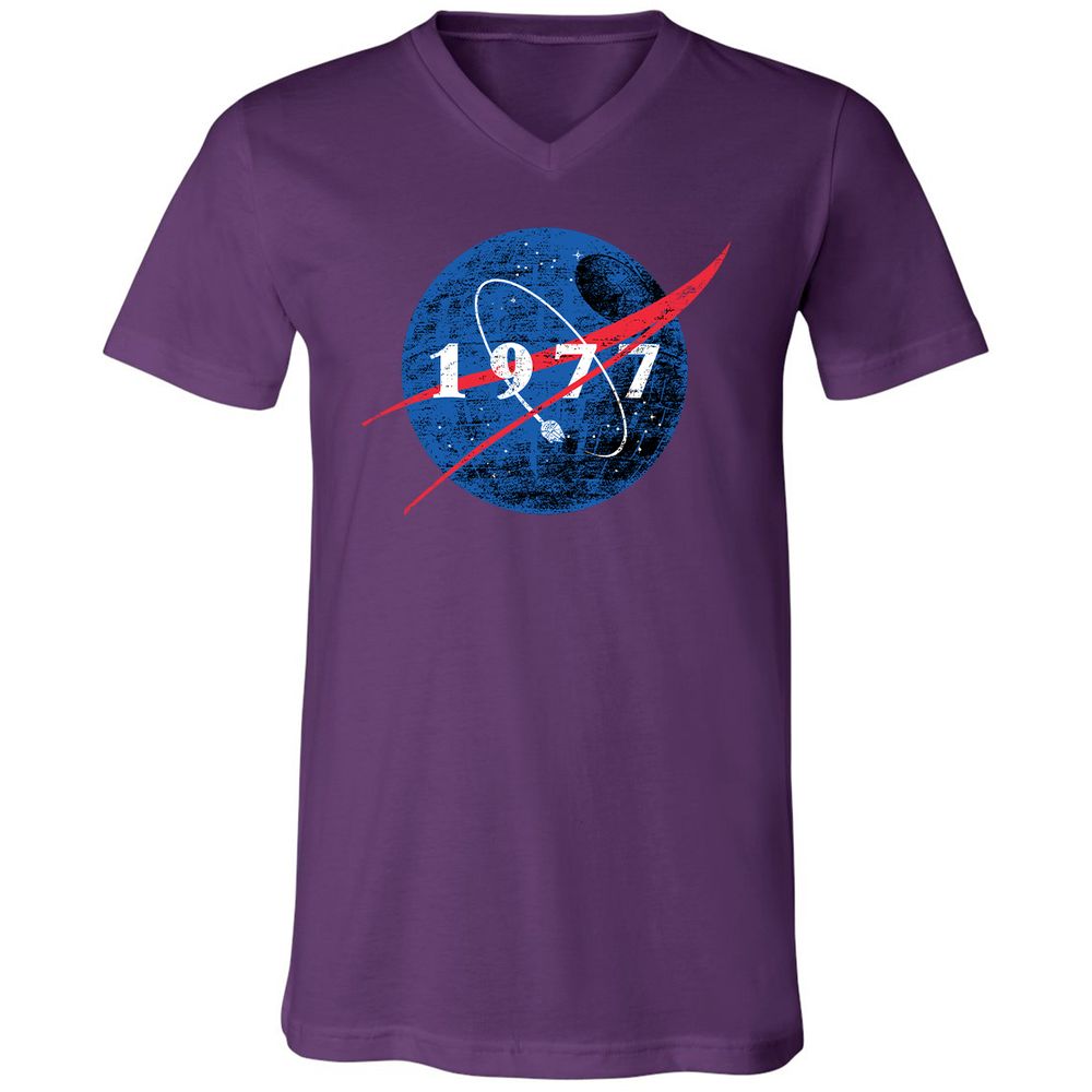 Unisex V-Neck T-Shirt - 2WGG57SE - Team Purple - 9