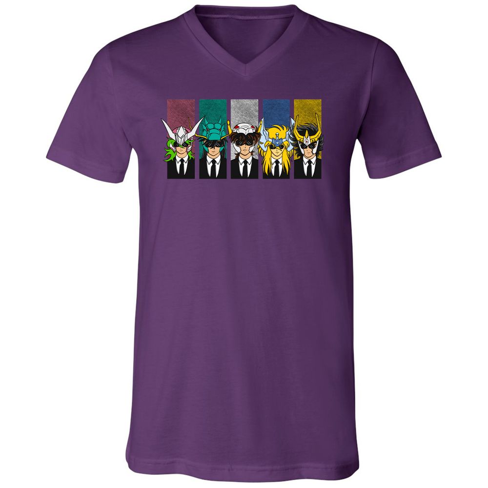 Unisex V-Neck T-Shirt - UG8762HX - Team Purple - 9