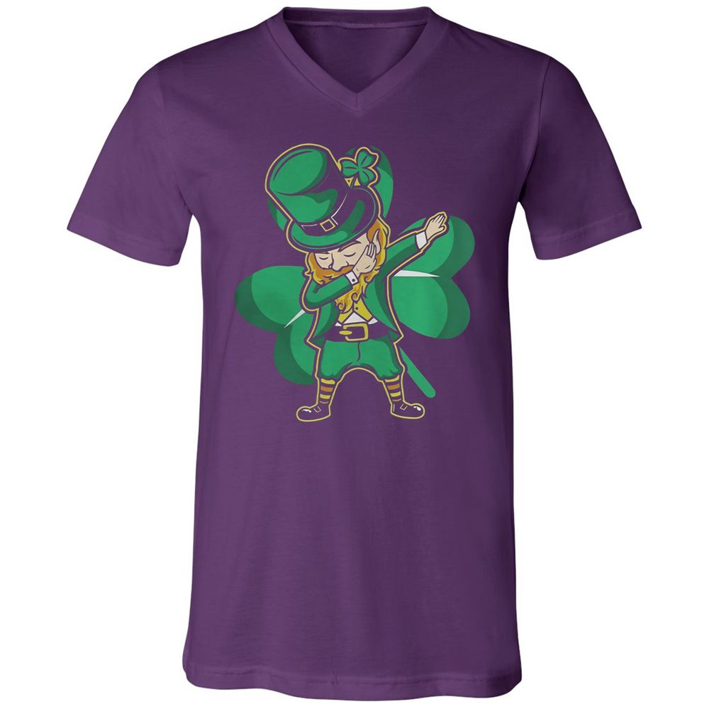 Unisex V-Neck T-Shirt - TC7FTDDD - Team Purple - 9