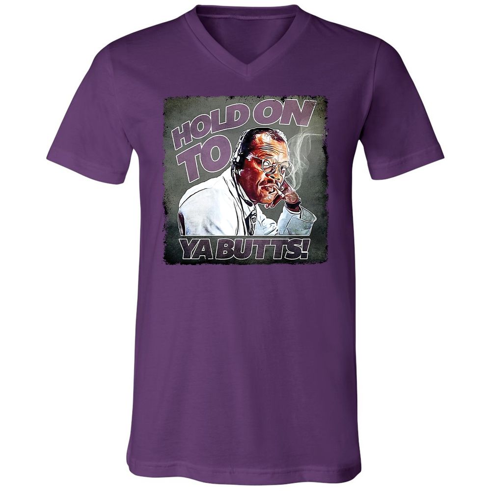 Unisex V-Neck T-Shirt - R5GK723G - Team Purple - 9