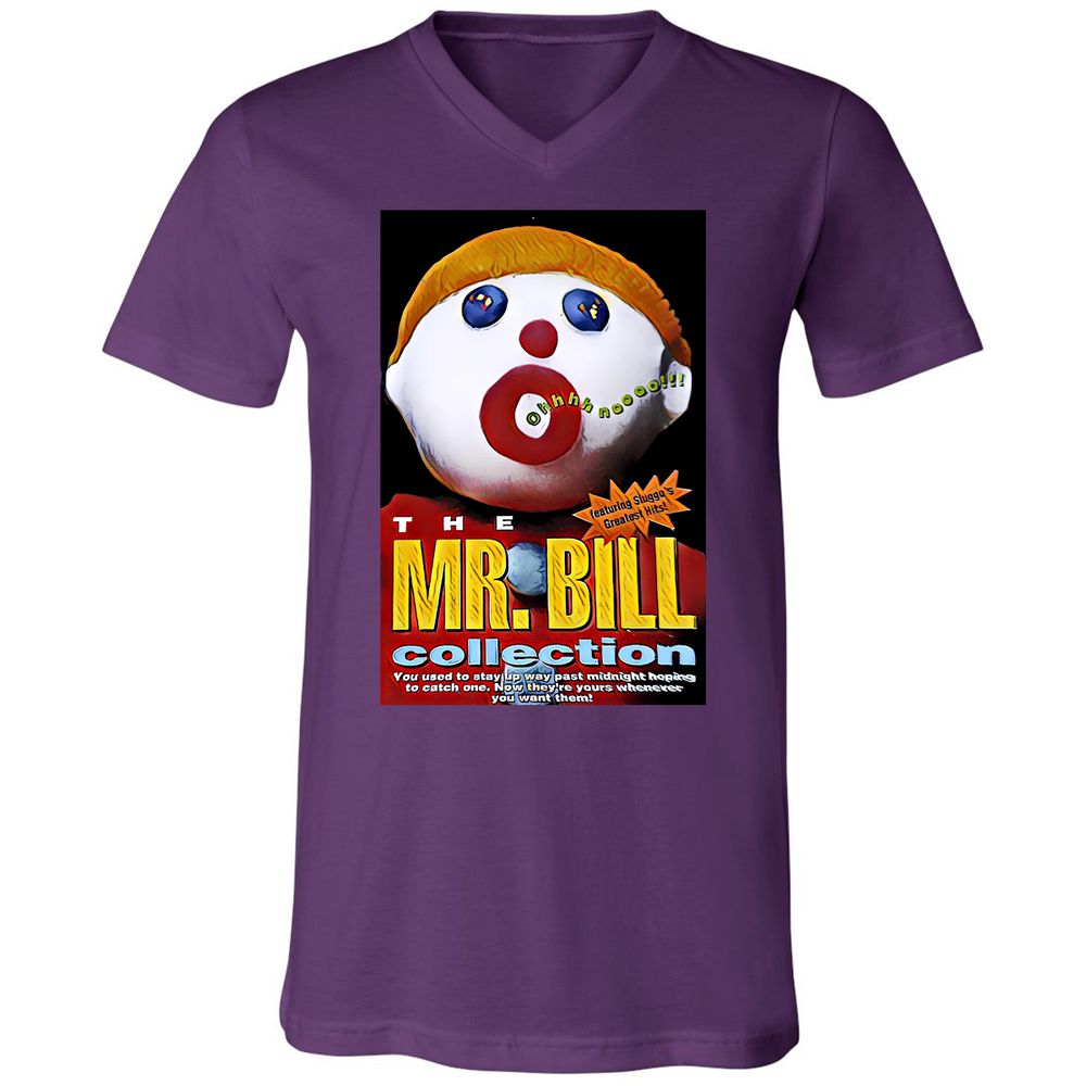 Unisex V-Neck T-Shirt - W5KZ1PW8 - Team Purple - 9