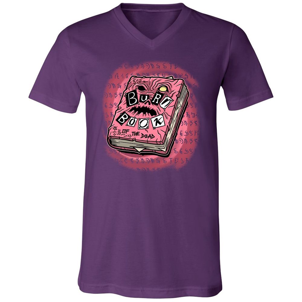 Unisex V-Neck T-Shirt - UJ1MMAWD - Team Purple - 9