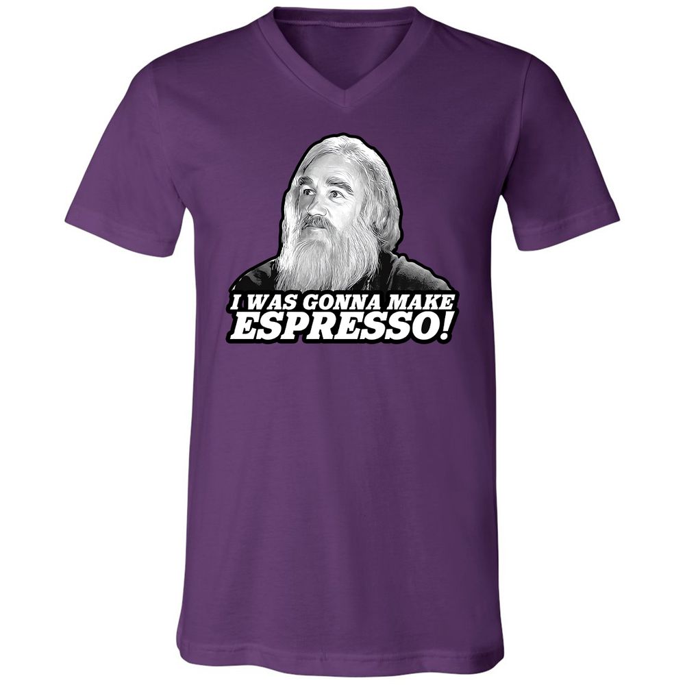 Unisex V-Neck T-Shirt - 34C86UGB - Team Purple - 9