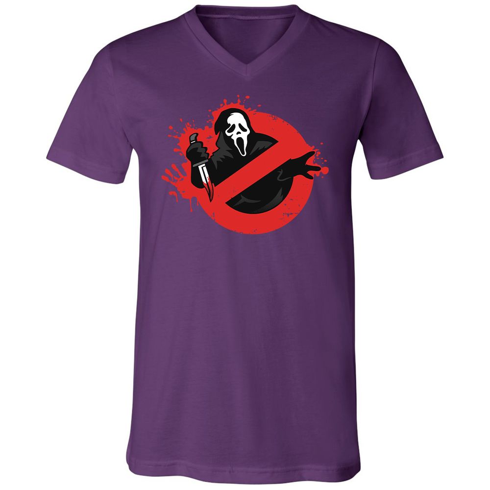 Unisex V-Neck T-Shirt - 1RHA2SAD - Team Purple - 9