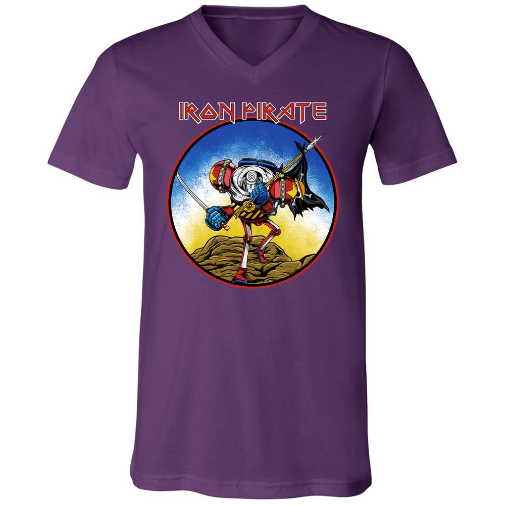 Unisex V-Neck T-Shirt - 3VTMB9AP - Team Purple - 9