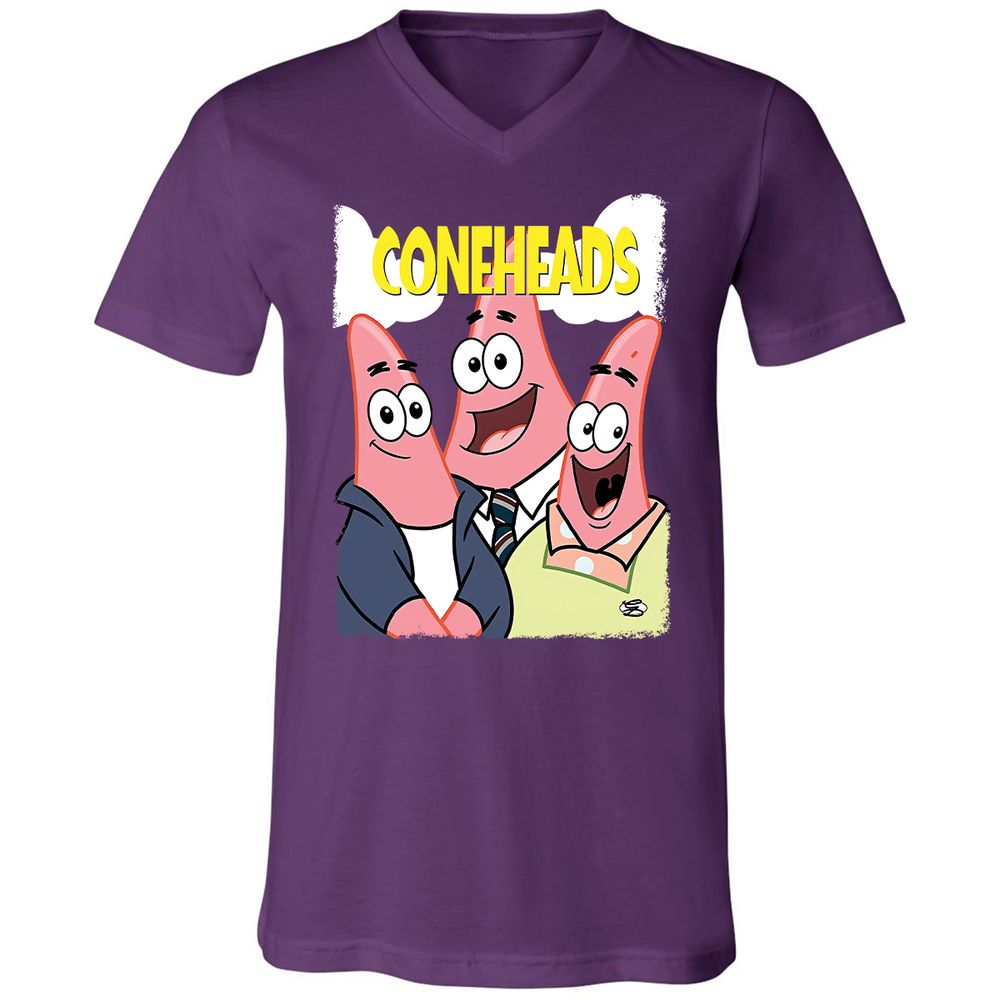 Unisex V-Neck T-Shirt - 9VHB1SBE - Team Purple - 9