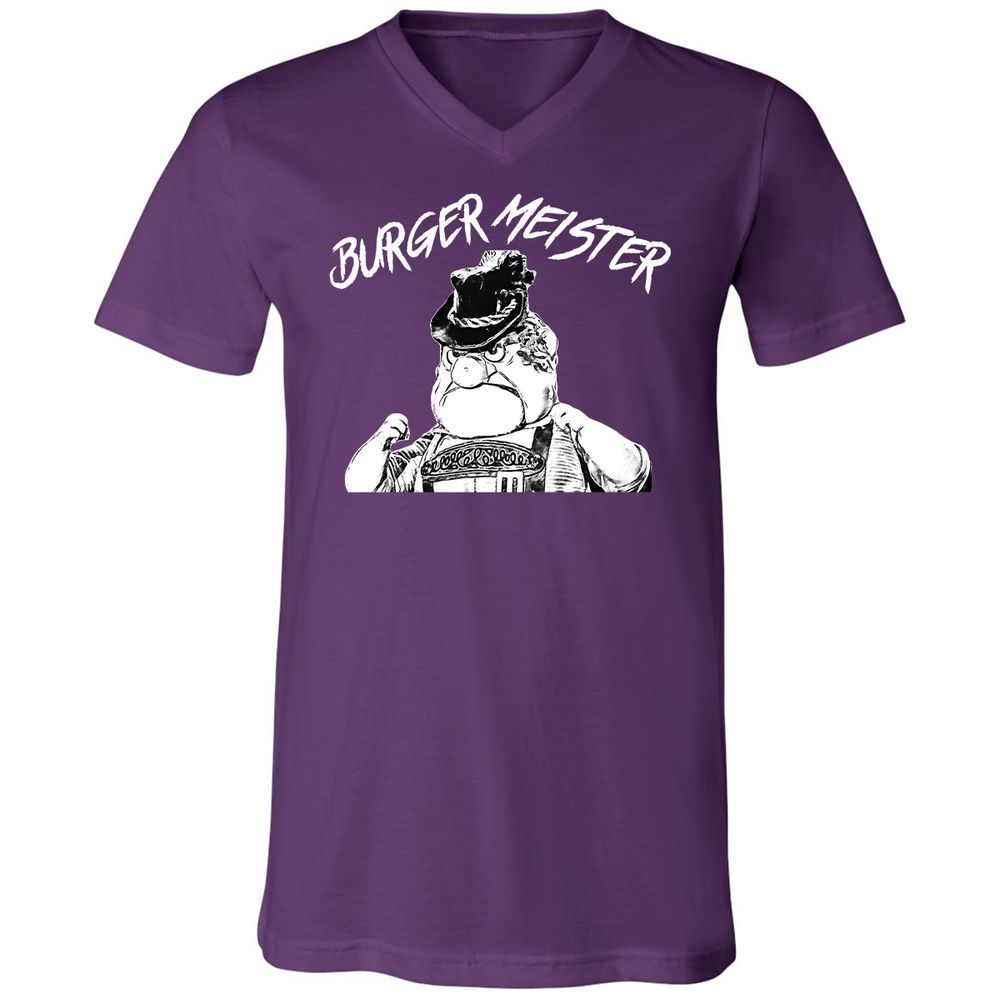 Unisex V-Neck T-Shirt - A1SYCWE1 - Team Purple - 9