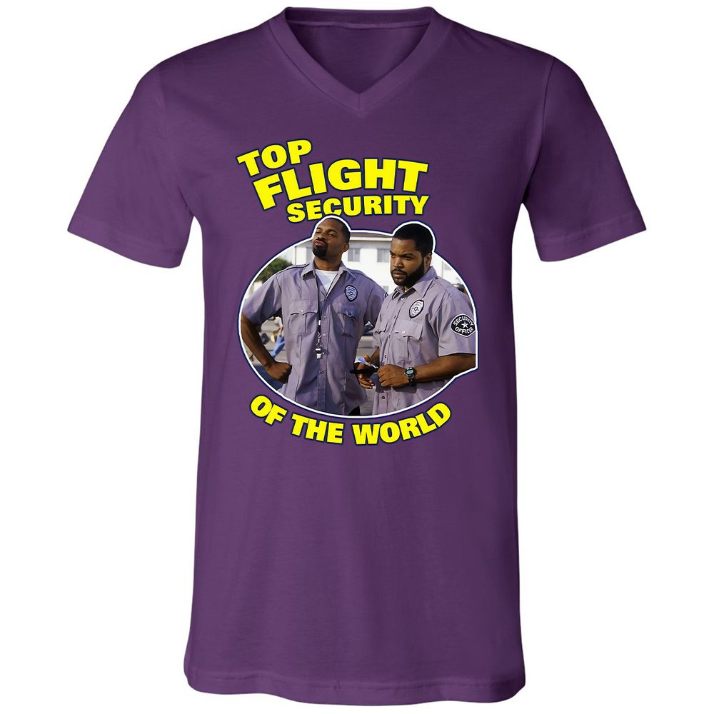 Unisex V-Neck T-Shirt - BTKZ44BV - Team Purple - 9