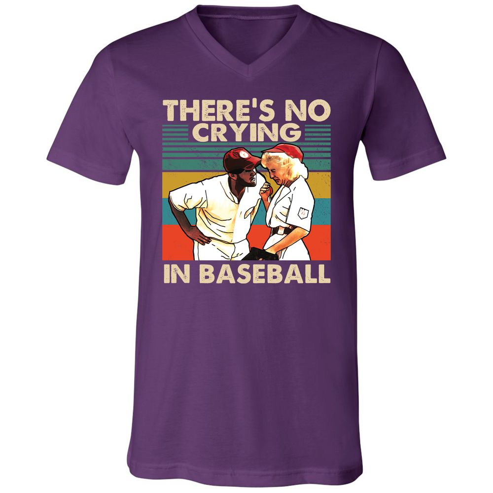 Unisex V-Neck T-Shirt - 476UPHL3 - Team Purple - 9