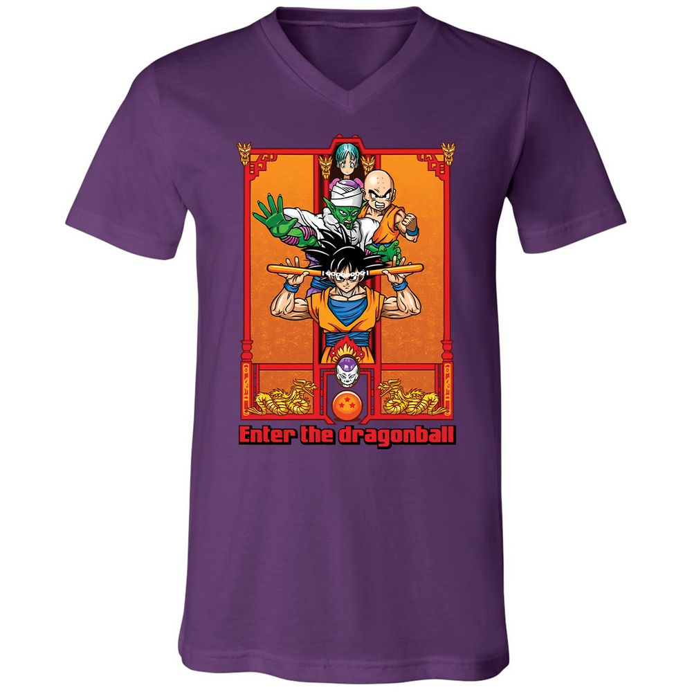 Unisex V-Neck T-Shirt - KVFW931P - Team Purple - 9