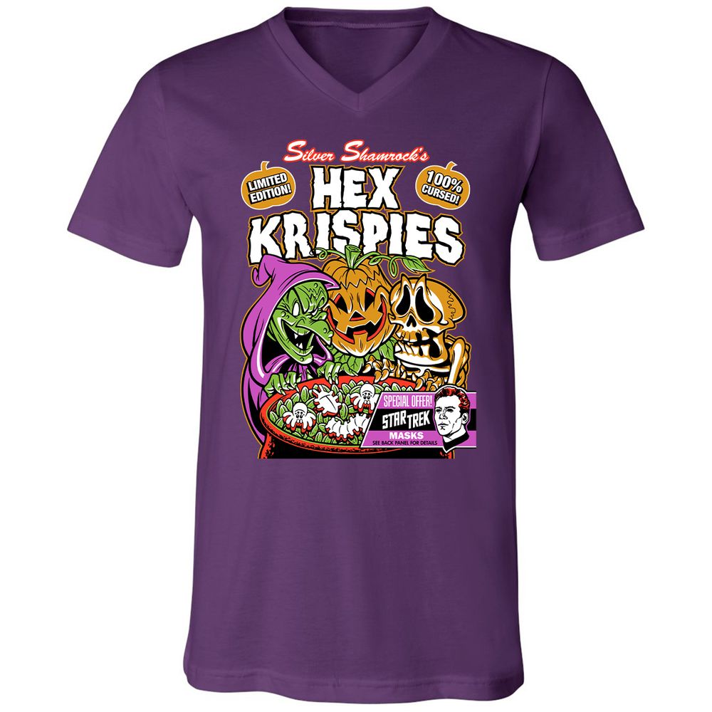 Unisex V-Neck T-Shirt - CM7A53MR - Team Purple - 9