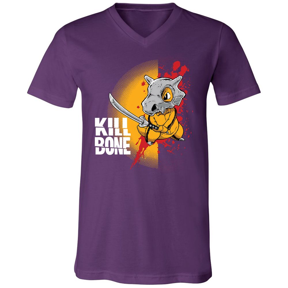 Unisex V-Neck T-Shirt - E8T362YL - Team Purple - 9