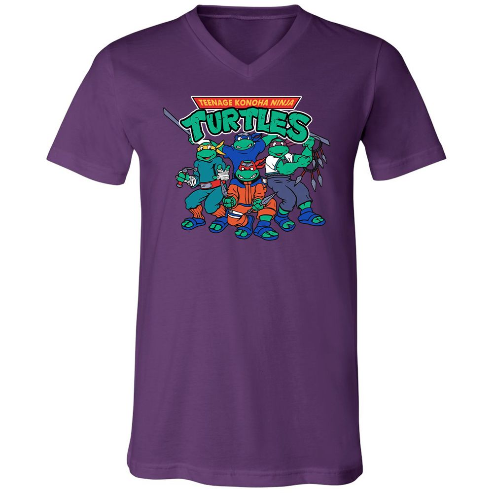 Unisex V-Neck T-Shirt - MBM4HVYH - Team Purple - 9
