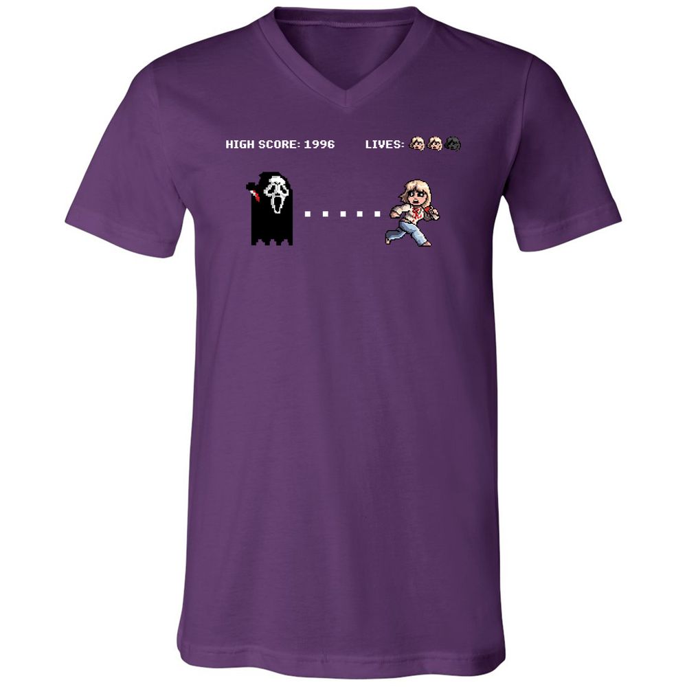 Unisex V-Neck T-Shirt - 24FBLSN4 - Team Purple - 9