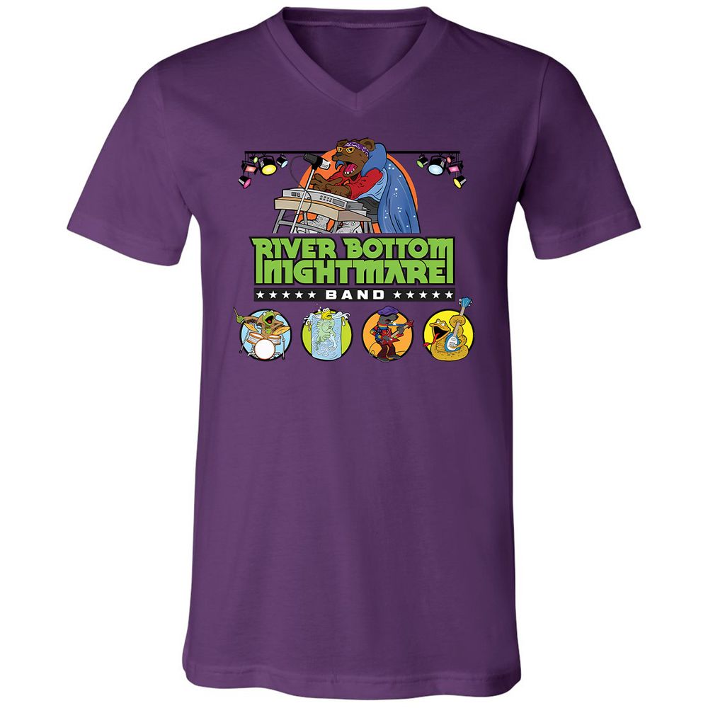 Unisex V-Neck T-Shirt - ASZ927UP - Team Purple - 9