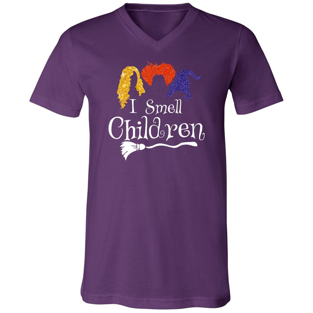 Unisex V-Neck T-Shirt - MFDF78UX - Team Purple - 9