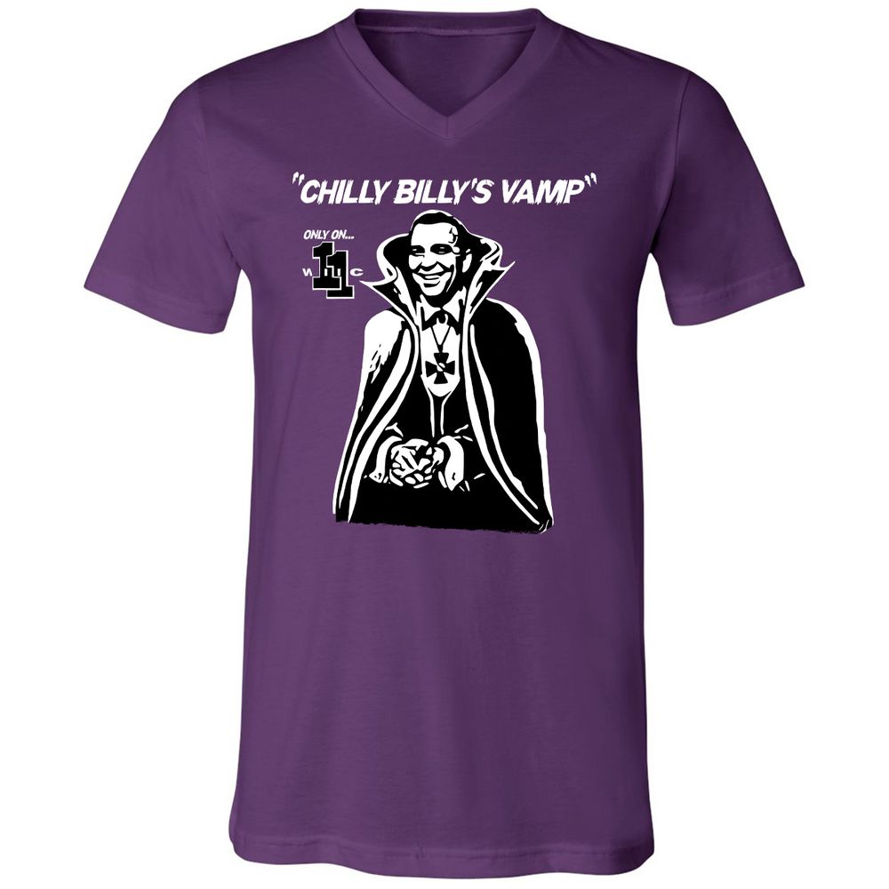 Unisex V-Neck T-Shirt - BL22T6U6 - Team Purple - 9