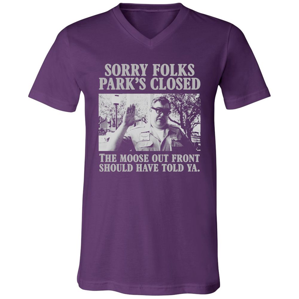 Unisex V-Neck T-Shirt - YQLHGB66 - Team Purple - 9